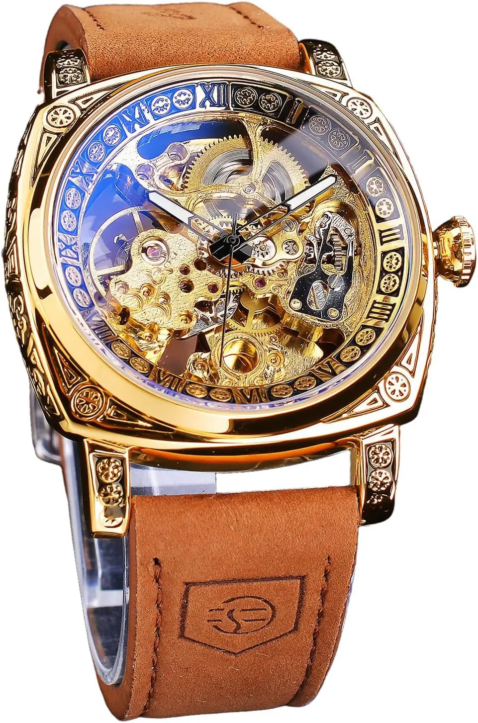 Forsining Square Retro Skeleton
