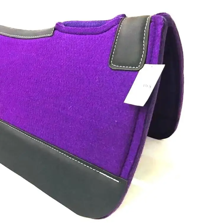 Top Quality Grade Wool Saddle Blanket Saddle Pad Customised Western Customised With Ganuine