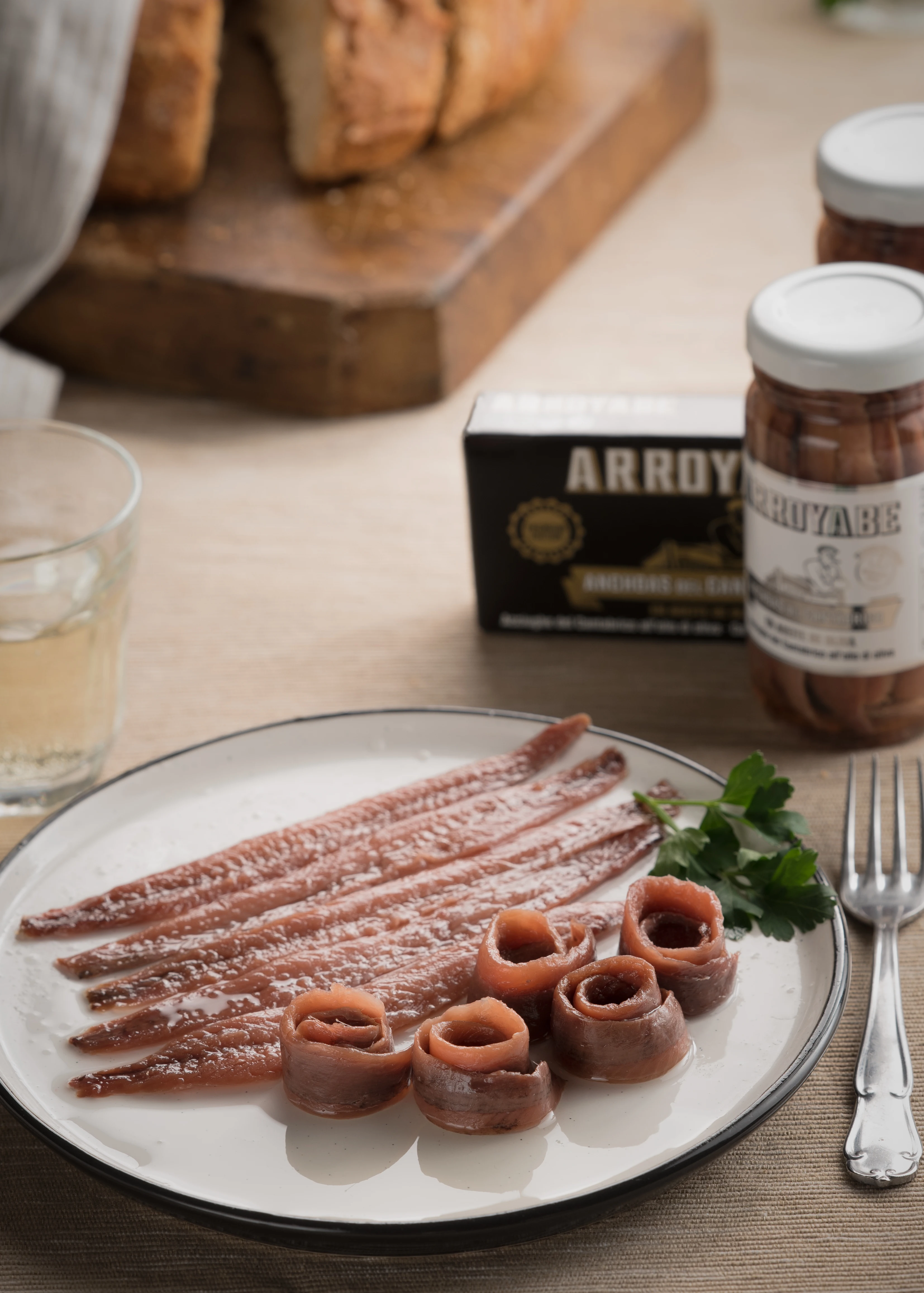 Cantabrian Anchovies In Olive Oil Jar 100 G (1618 Fillets) Buy Anchovies Anchovy Cantabrian