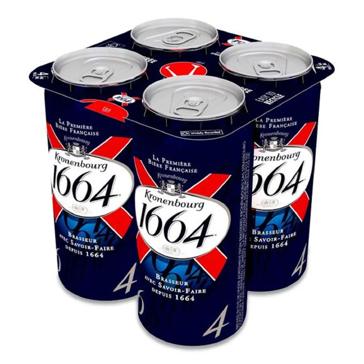 Kronenbourg Beer Lager / Light Color Kronenbourg 1664 Blanc Beer. - Buy ...