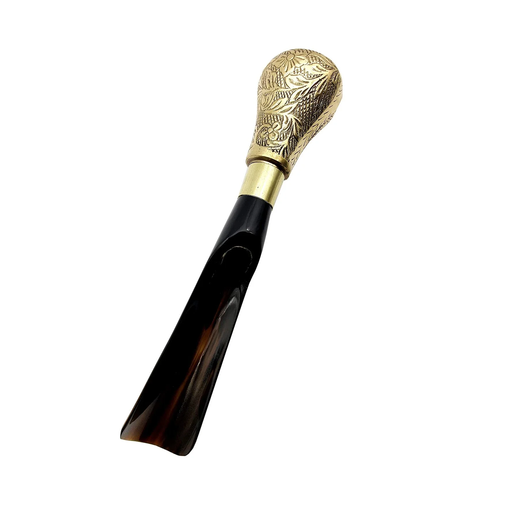 Long Handled Made With Horn And Brass Shoe Horn Handmade Shoe Horn With