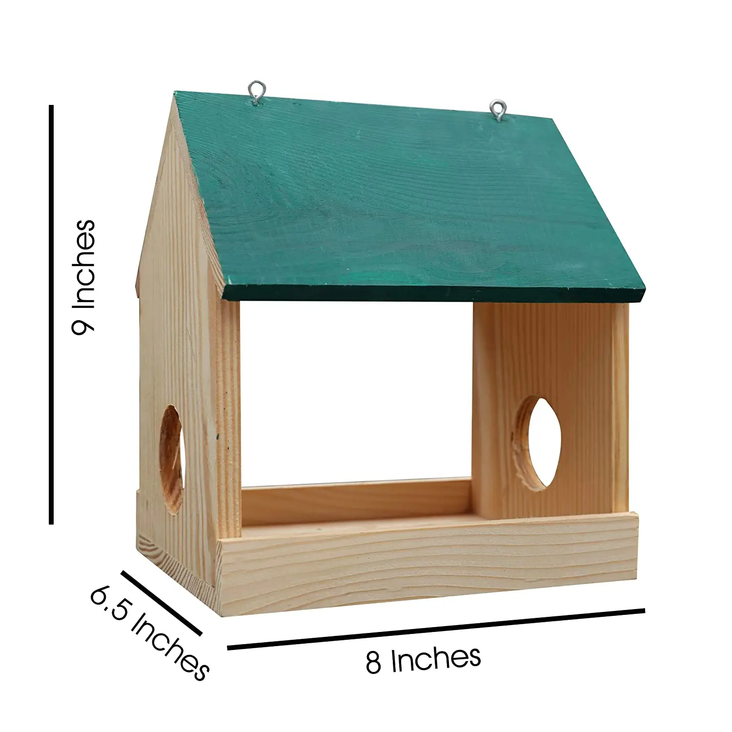 Wooden Bird Feeding House For Gardens And House Decorations Best Pet