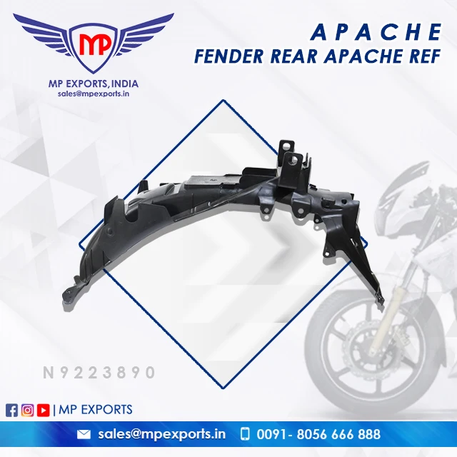 Fender Rear Apache For Tvs Apache Rtr 2wheeler Spare Parts Available