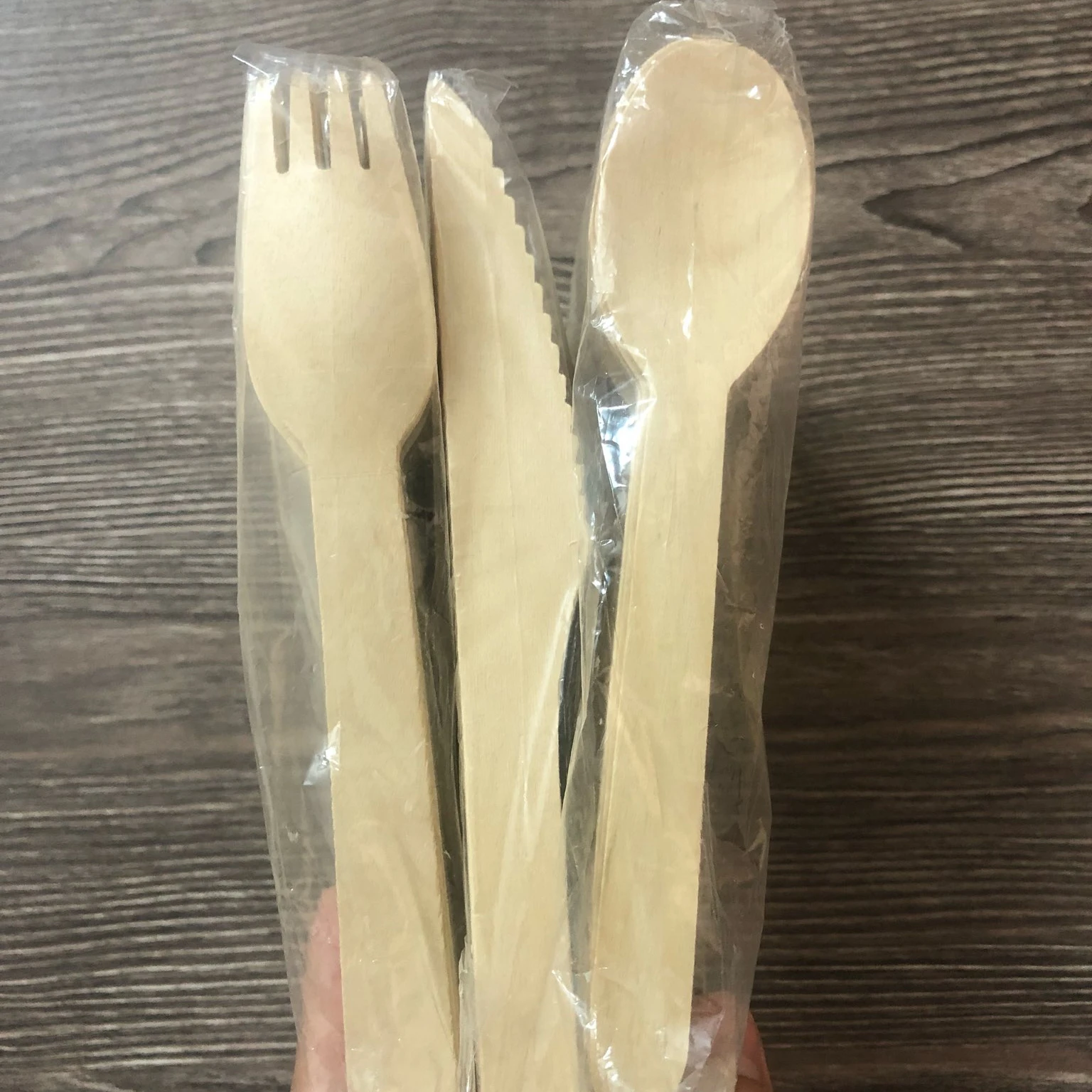 Disposable Wooden Cutlery 100 Natural Ecofriendly Disposable Wooden