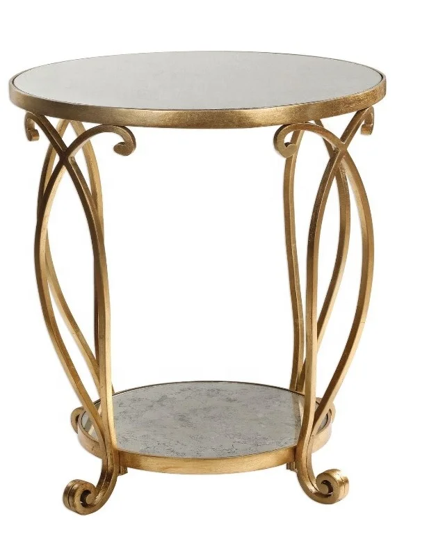 New Look Round Metal Coffee Table With Marble Top Buy Side Stool