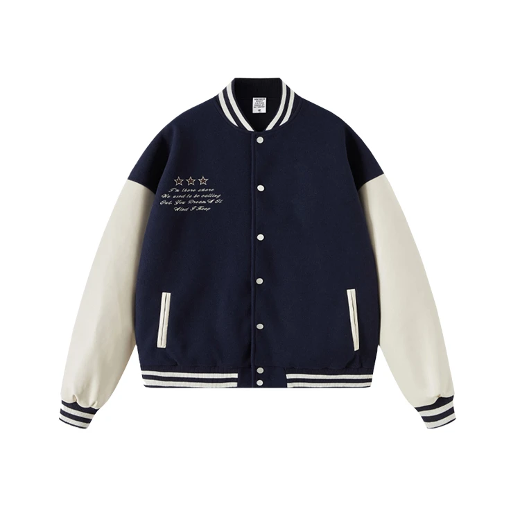 2023 Best Trending New Outdoor Button Up Leather Sleeve Jackets Casual