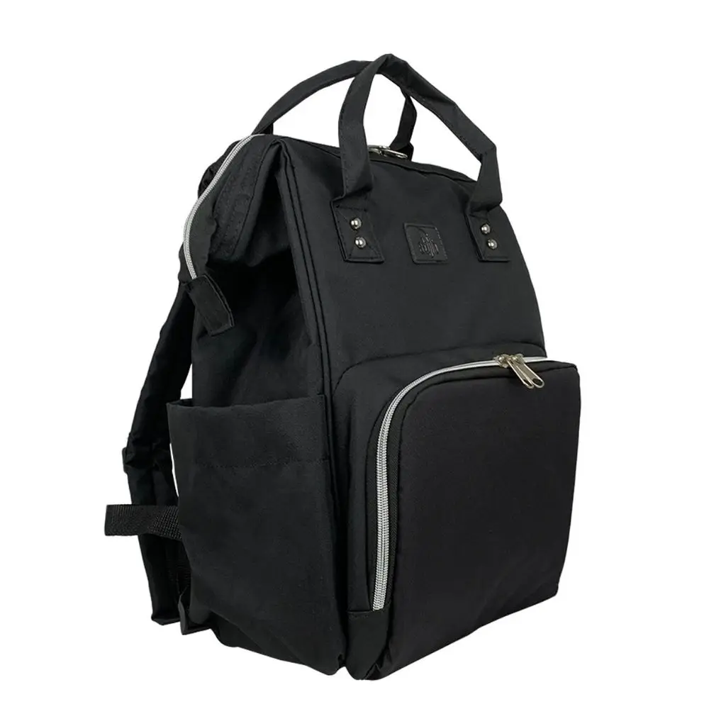 Waterproof Bed Style Maternity Large Capacity Multifunctional Moms Canvas Baby Diaper Bag