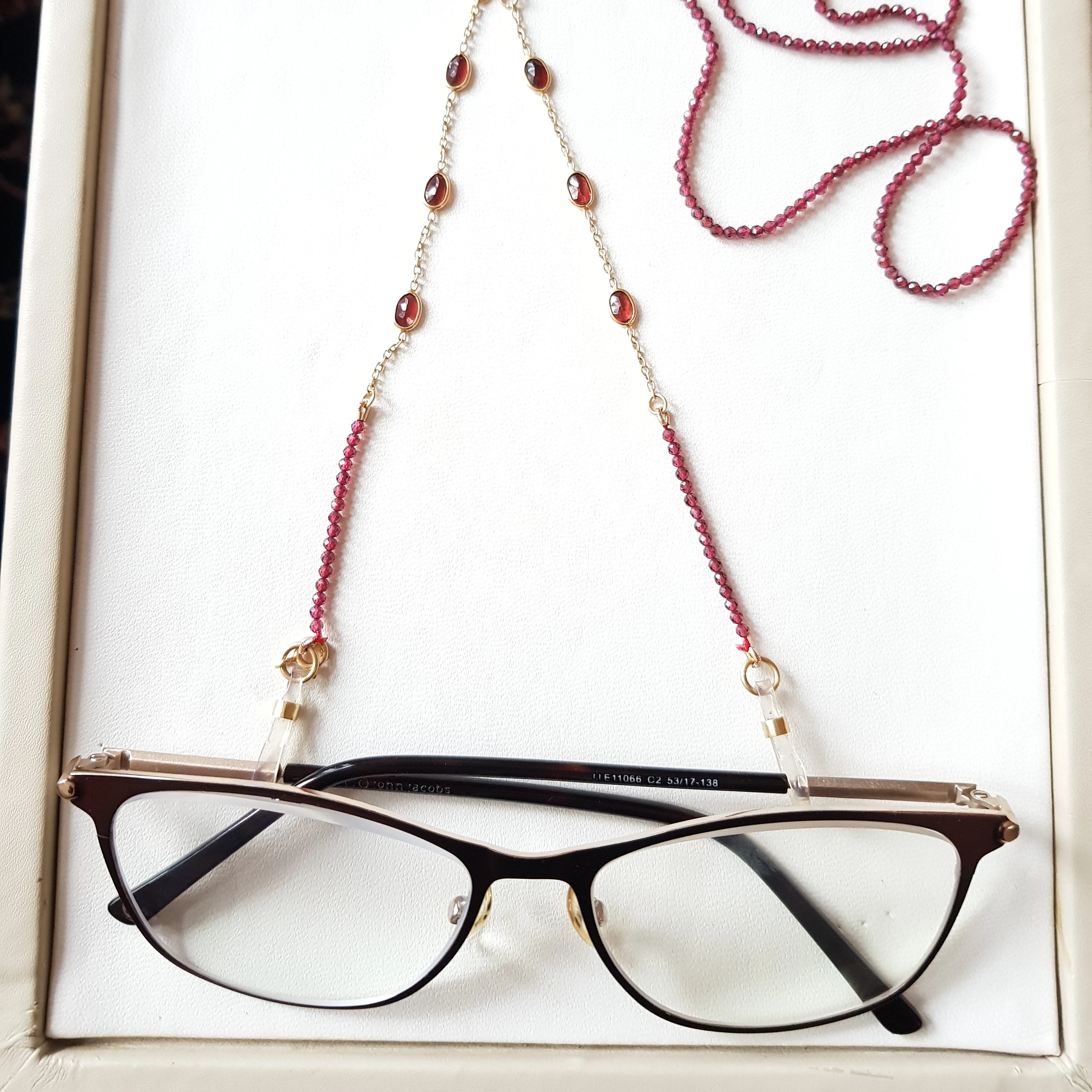 Semi Precious Stone Eyeglass Cords For Women Reading Sunglasses