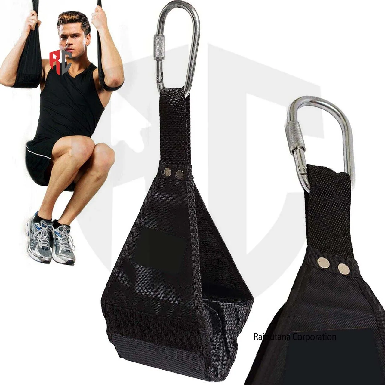 Hanging Abdominal Slings For Pull Up Bar Chin Up Exercise Abs Simulator ...