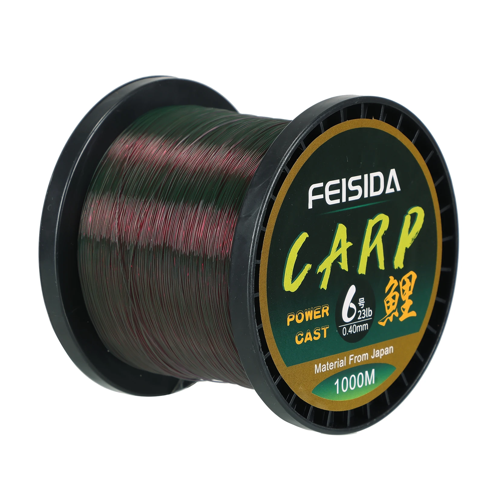 Feisida Fluorescent Yellow Nylon Carp Line details