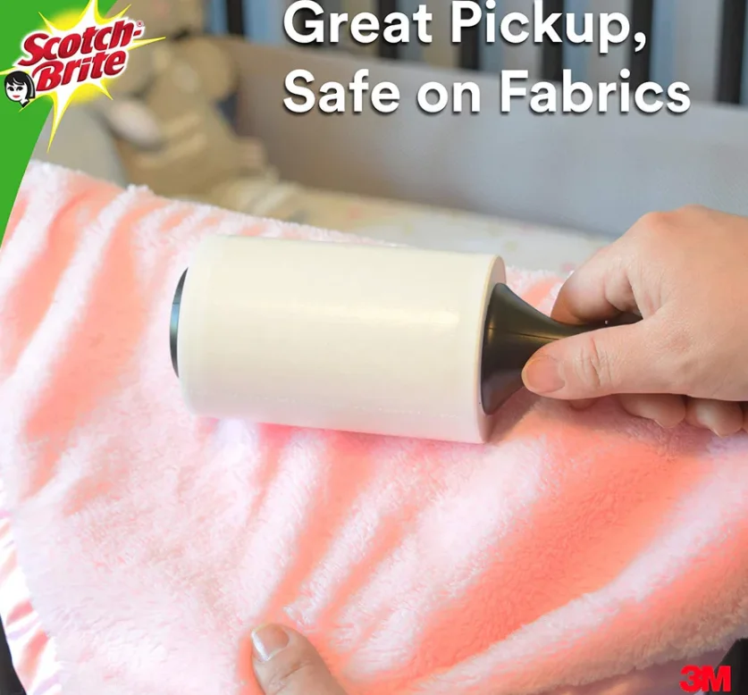 Scotchbrite Lint Roller Removes Lint,Pet Hair From Your Clothes With A