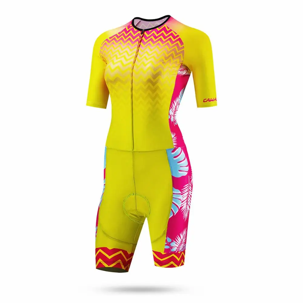 2021 Wholesale Short Sleeve Triathlon Bike Suit Clothing Low Moq Custom