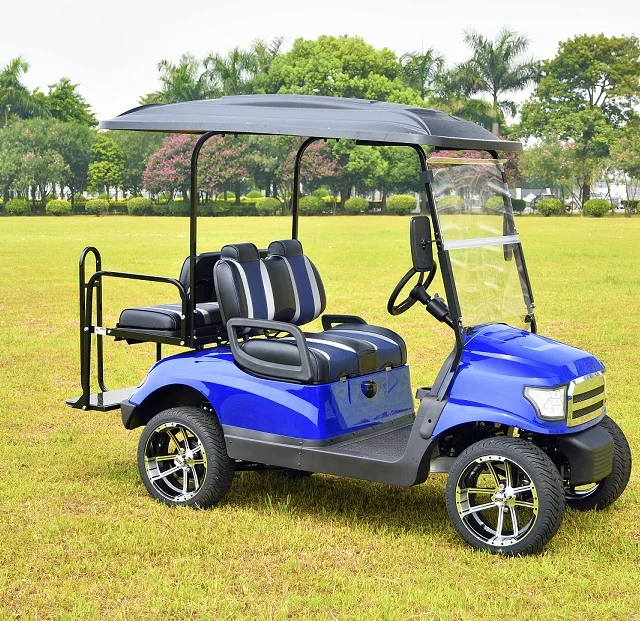 Ce Off Road 4x4 Farm Utility Buggy 48v Four Seats Electric Golf Cart ...