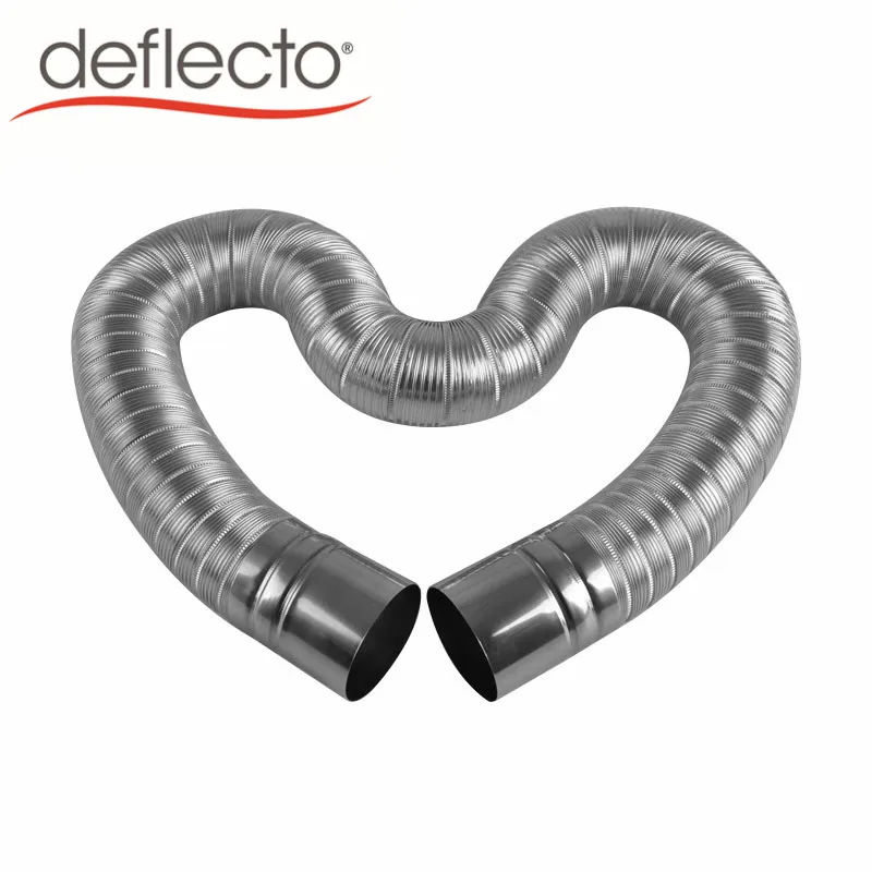 Aluminum Flexible Duct Residential Bathroom Water Heater Exhaust