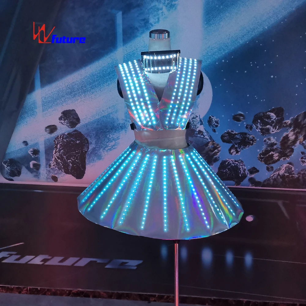 Chinese Sexy Led Lighting Clothingbelly Dancing Clothing Mirror