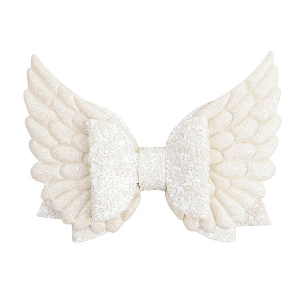 Angel Wing Gretel Children Sequined Wings Bow Hairpin Hair Accessories ...