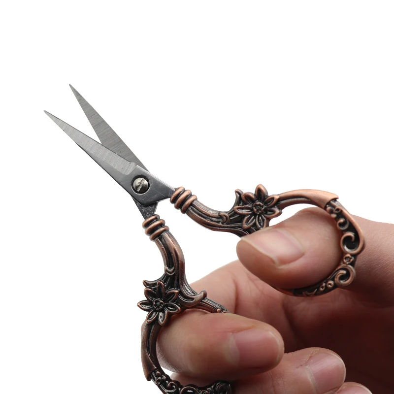 Antique Small Zouju Retro Scissors Stainless Steel Thread Cutting Small ...