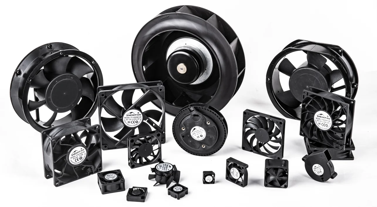 Centrifugal Brushless Frameless Fan, 10025, 12v, 24v, Radial - detail 8