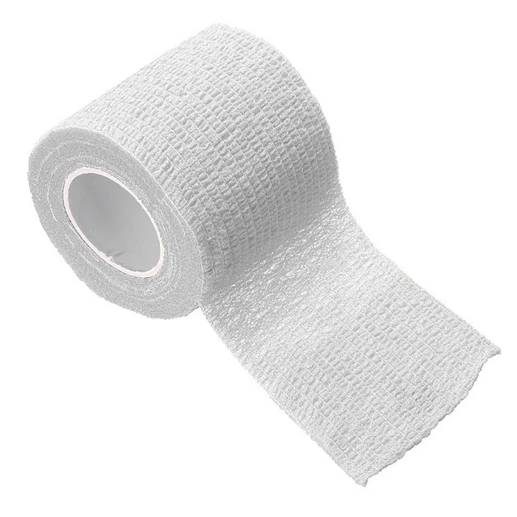 2.5cm 5cm 10cm best adhesive non woven vet wrap tape flexible cohesive elastic bandage