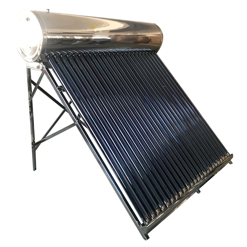 Unpressurized Low Pressure Bearing Three Target Vacuum Tubes Solar