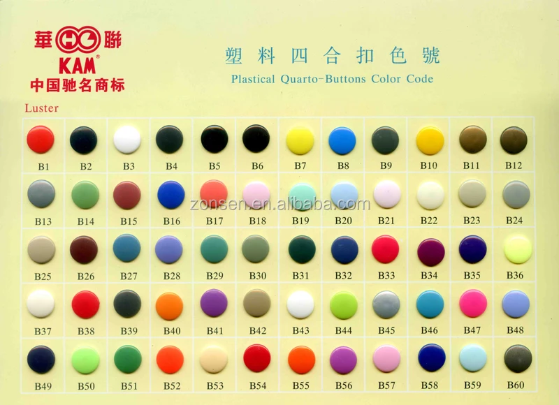 glossy color chart