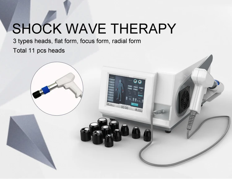2020 top sell best price erectile dysfunction cellulite pneumatic physiotherapy extracorporeal ed shock wave therapy equipment