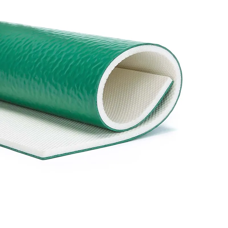 
JINTA Alibaba supplier Green sport court flooring for sale with thickness 4.7MM Badminton court mat 