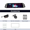 Dash cam 170 degree color recognition sensor china factory car dvr