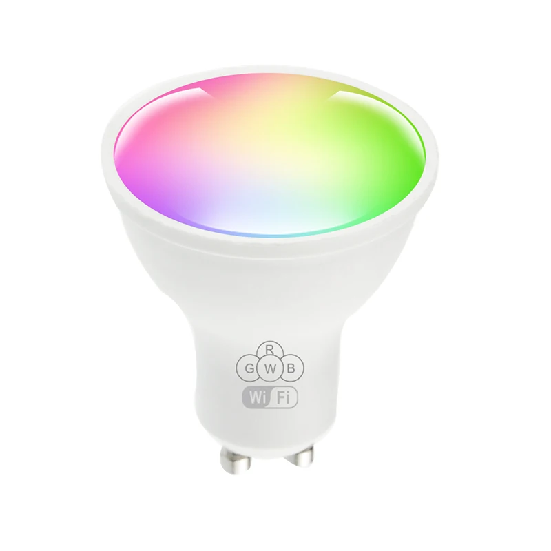 Factory Smart Home TUYA WIFI Bluetooth Spotlight ZigBee GU10 LED Bulb Light