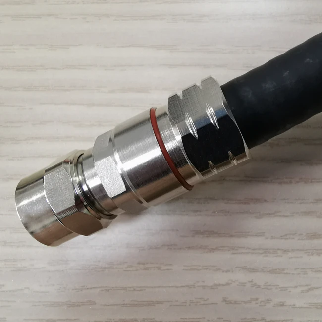 RF Coaxial N Female Clamp Connector for 1/2 inch Foam Feeder Cable