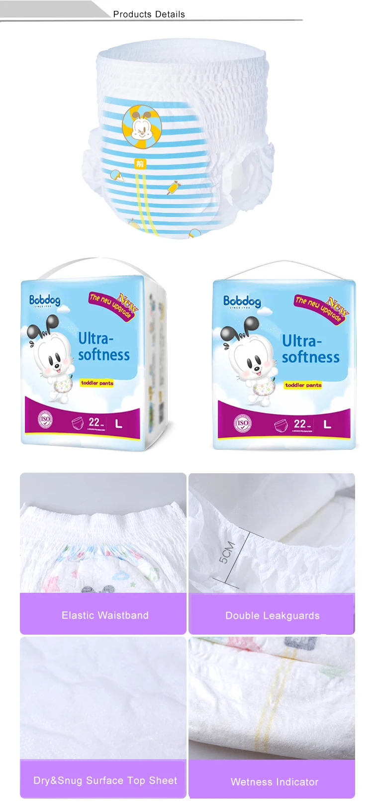 b grade stock Baby diapers