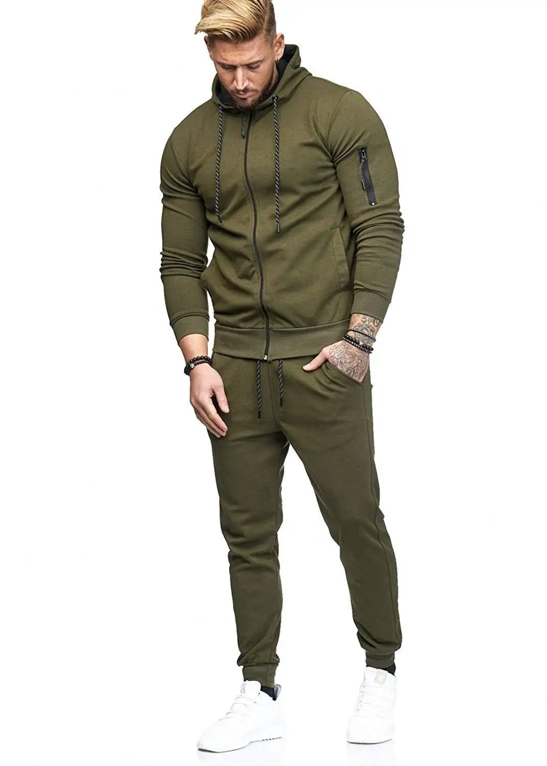 mens fleece tracksuits sale