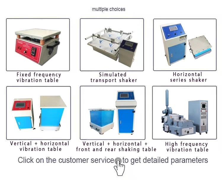 Factory Price Profession pcb transport simulation vibration testing machine for carton package