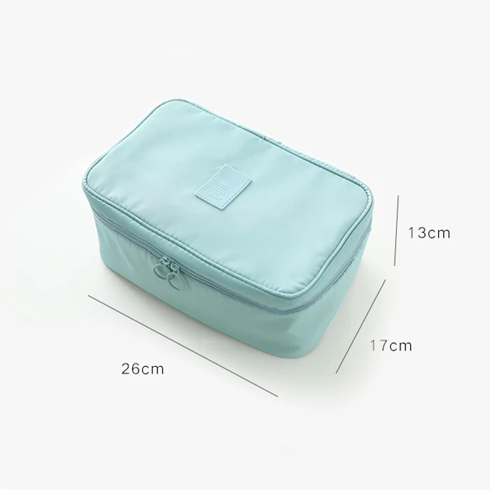 Sunnyin Bra Underwear Travel Bag Organizer Women Cosmetic Bag Lingerie