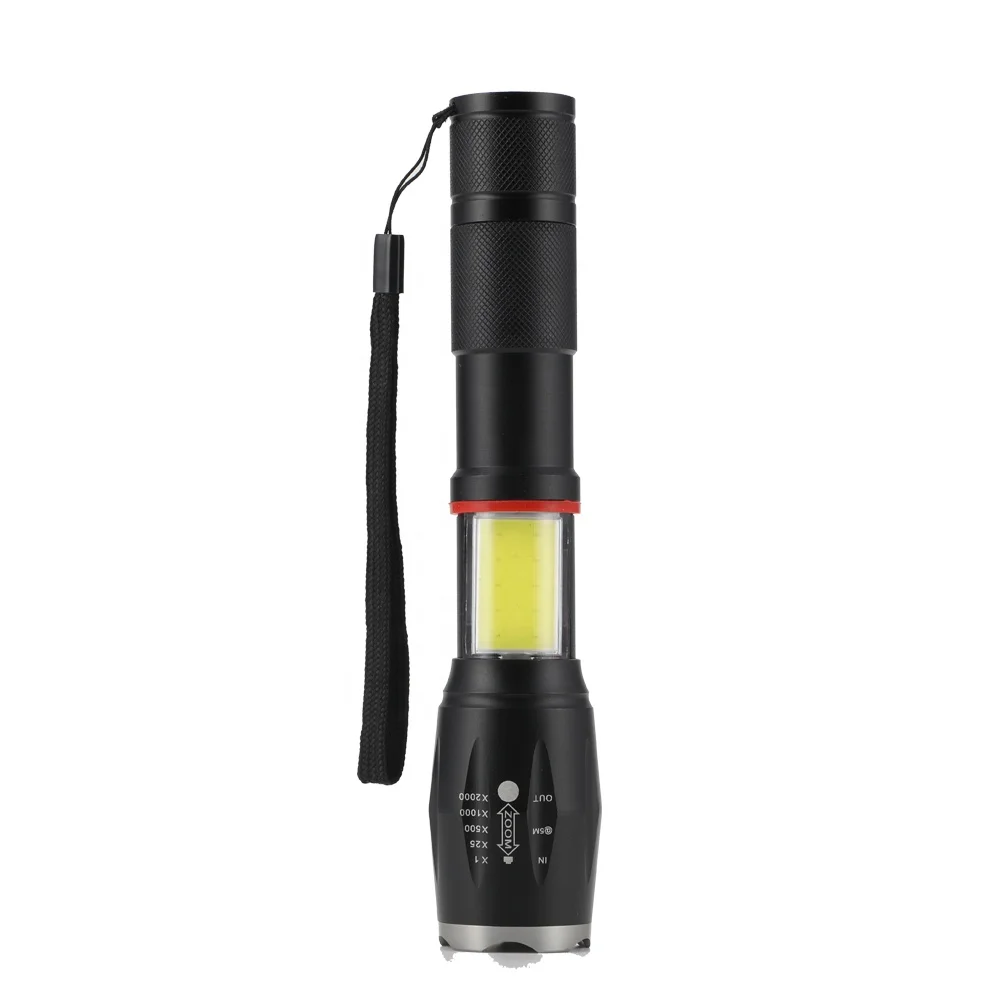 Factory Wholesale 2SC battery Used Aluminum Handheld 180 Lumen Strong Light Long Beam Recharge 3w  Police led Torch Light