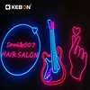 Outdoor art deco backlight portable letters logo led neon light