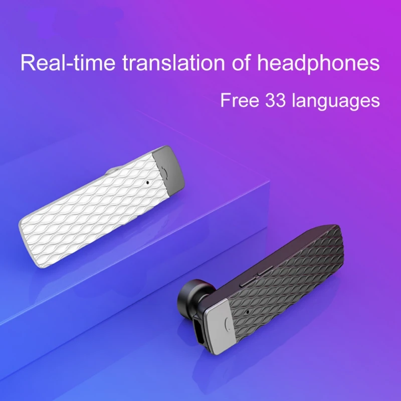 Wireless comfortable wear HiFi sound language translator earphones T2 for mobile sports - ANKUX.COM