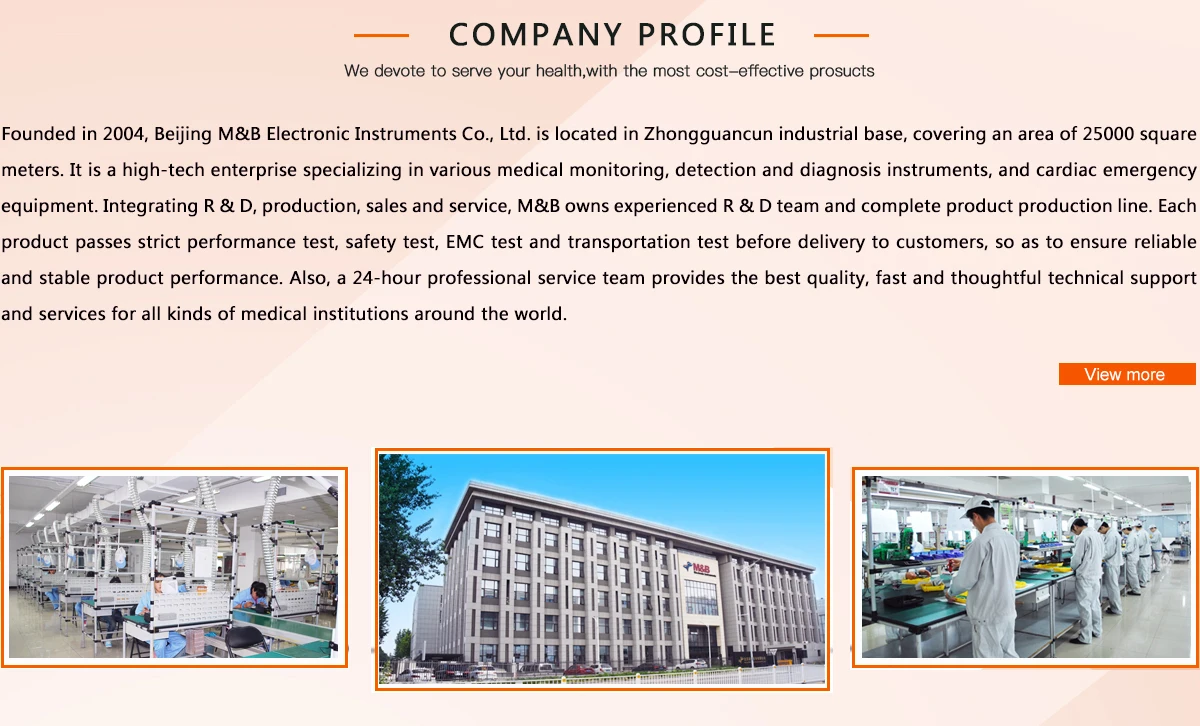 Beijing M& B Electronic Instruments Co., Ltd. - Electrocardiograph ...