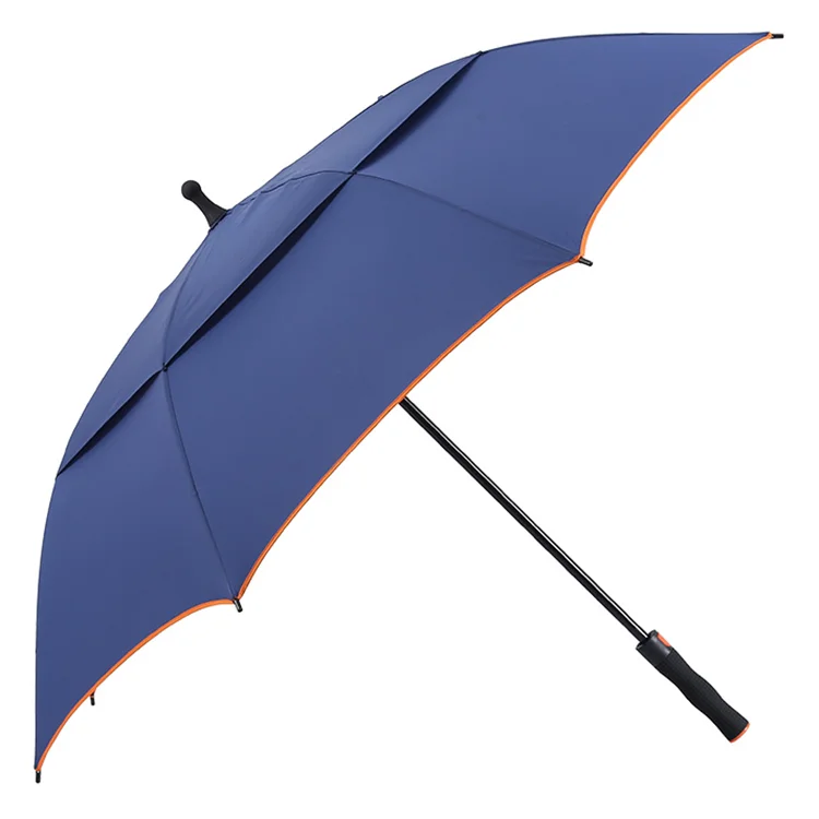 Extra Big Size Golf Umbrella Men's Business Windproof Umbrella Custom