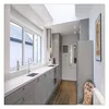 Excellent quality aluminum casement windows lock handle aluminum swing window for sale