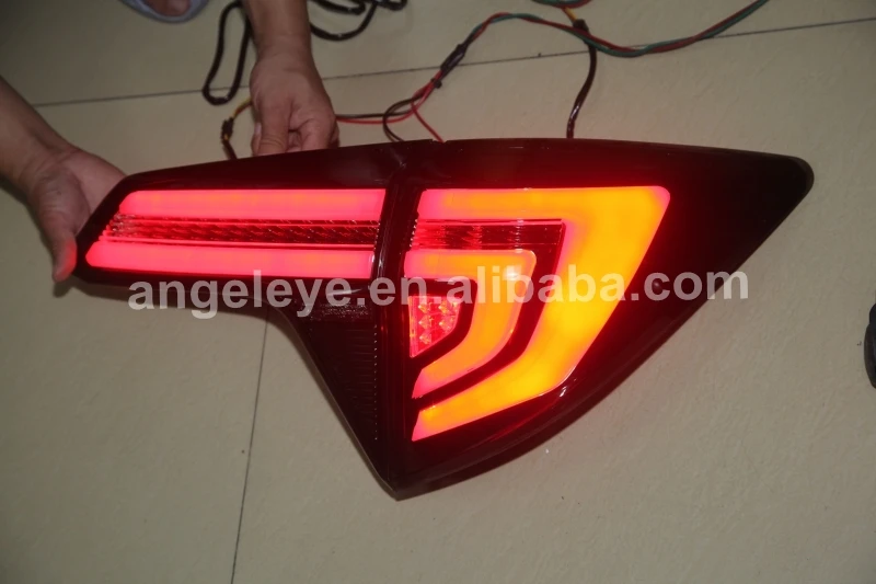 For HONDA HRV vezel LED Rear Light smoke 2013-2016