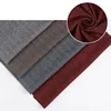 Polyester combined poly spun fabrics TR jacquard fabric from keqiao