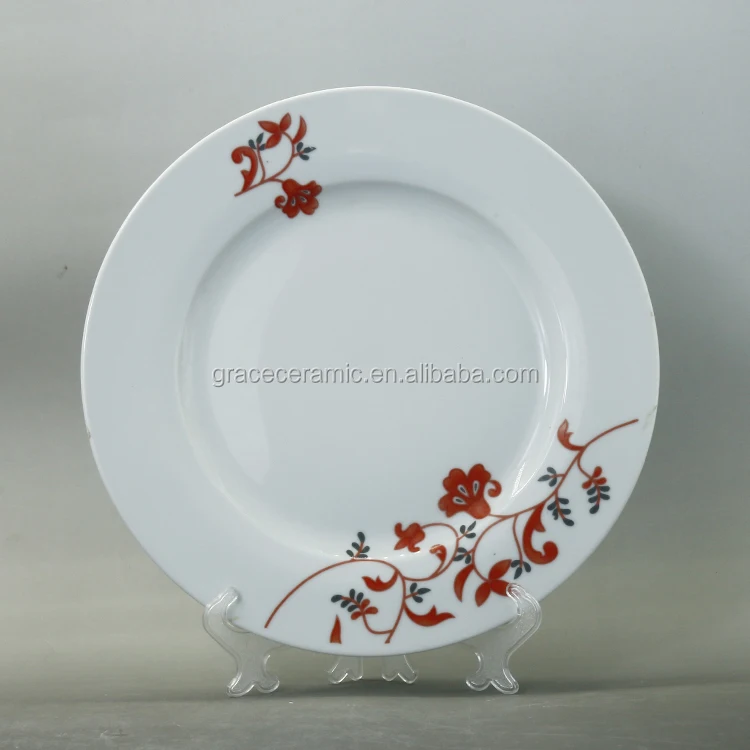 Sri Lanka Market Good Quality Fine Porcelain Ceramic Dinner Set