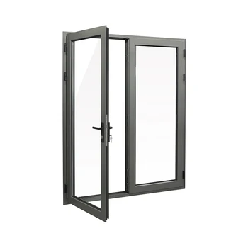 Aluminium Double Opening Casement Door For Entrance - Buy Main Entrance ...