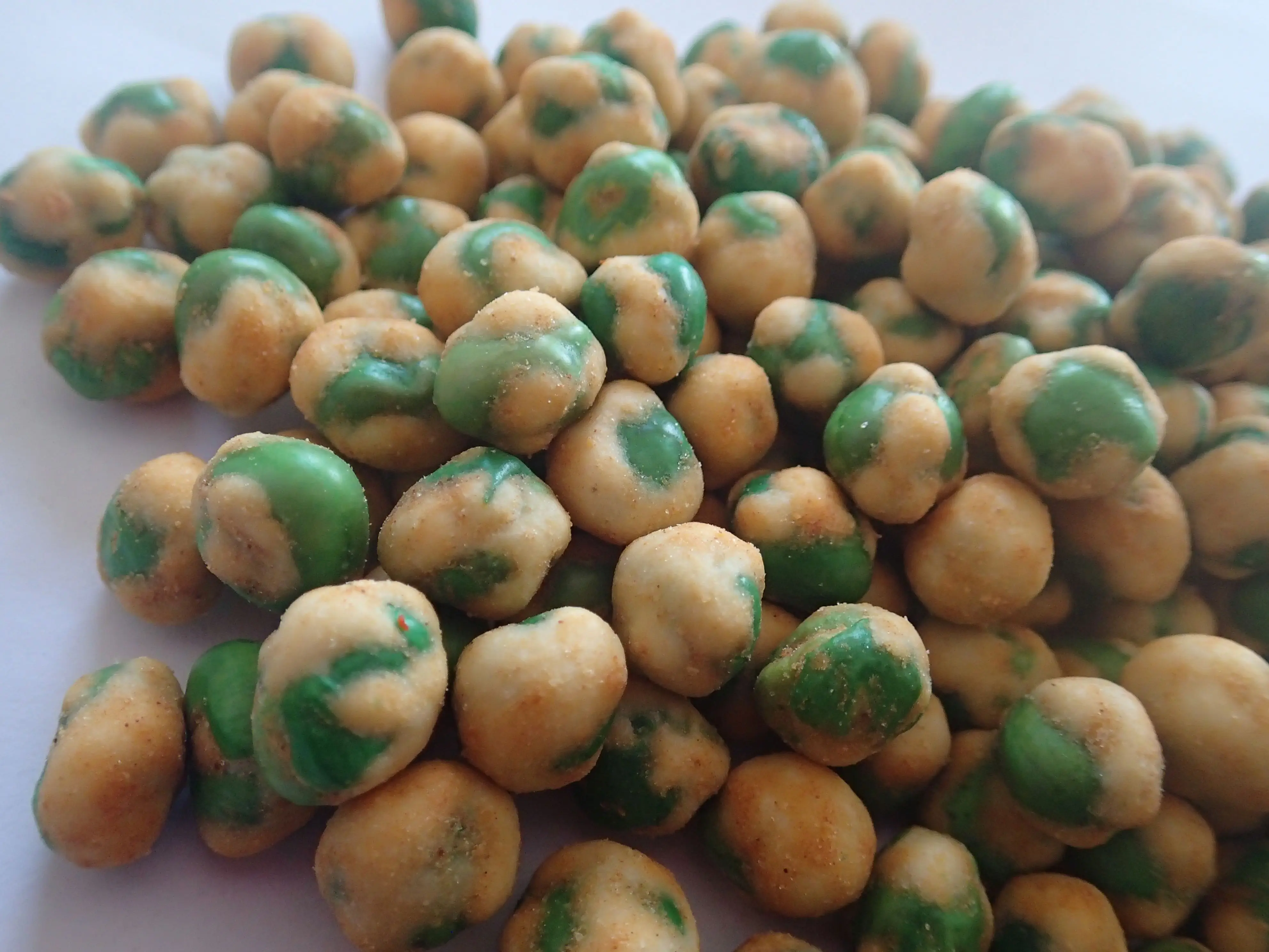 Premium Quality Healthy Snack Wholesale Crispy Food Snacks BBQ Green Peas Dried Peas supplier