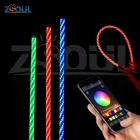 3FT LED 鞭ライト 360 Spiraling ストリップライト上昇夢ラップダンス鞭 Bluetooth の制御音楽モードポラリス