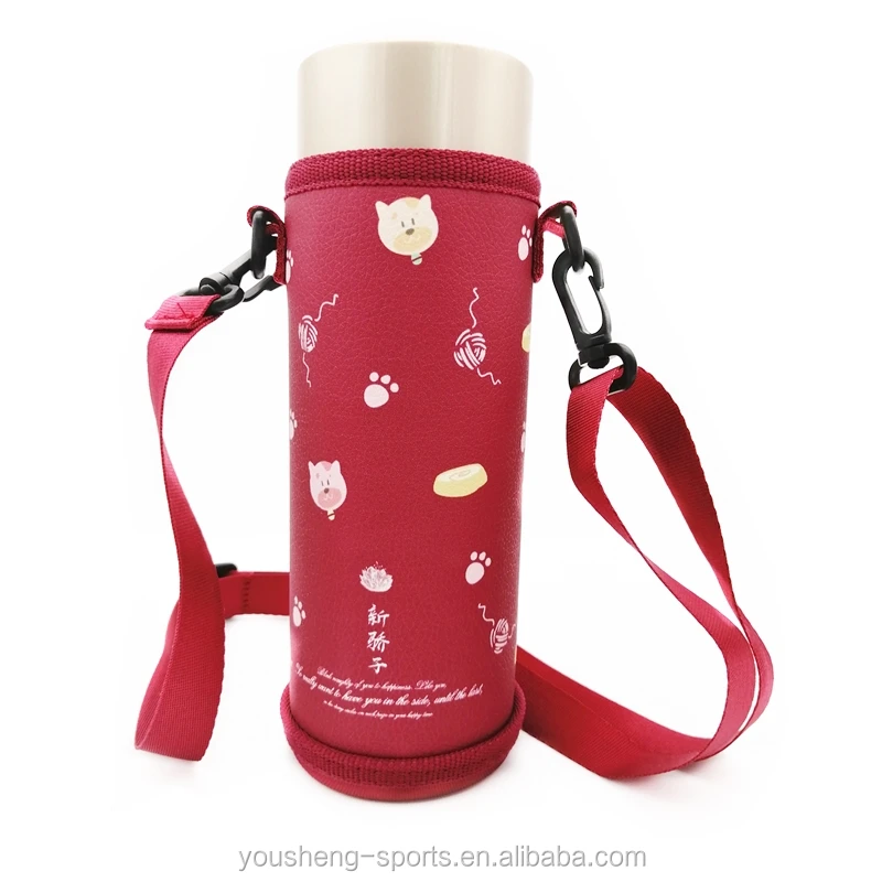 Insulated Water Drink Water Bottle Cooler Bag Cover Sleeve Tote Bag