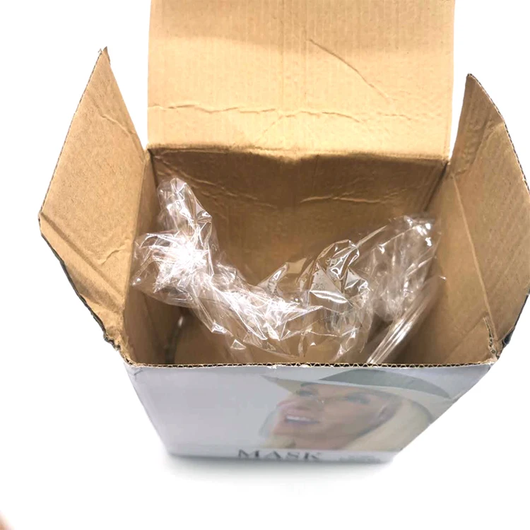 Amozon Popular Mini ABS Acrylic Transparent  face Screen Shield Mouth Clear Face Shield