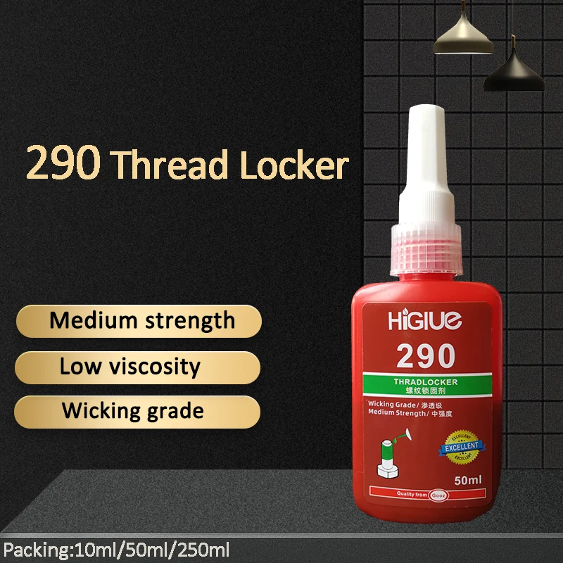 Lock Tight Higlue 243 2ml 10ml 50ml 250ml Thread Locking Adhesive Buy