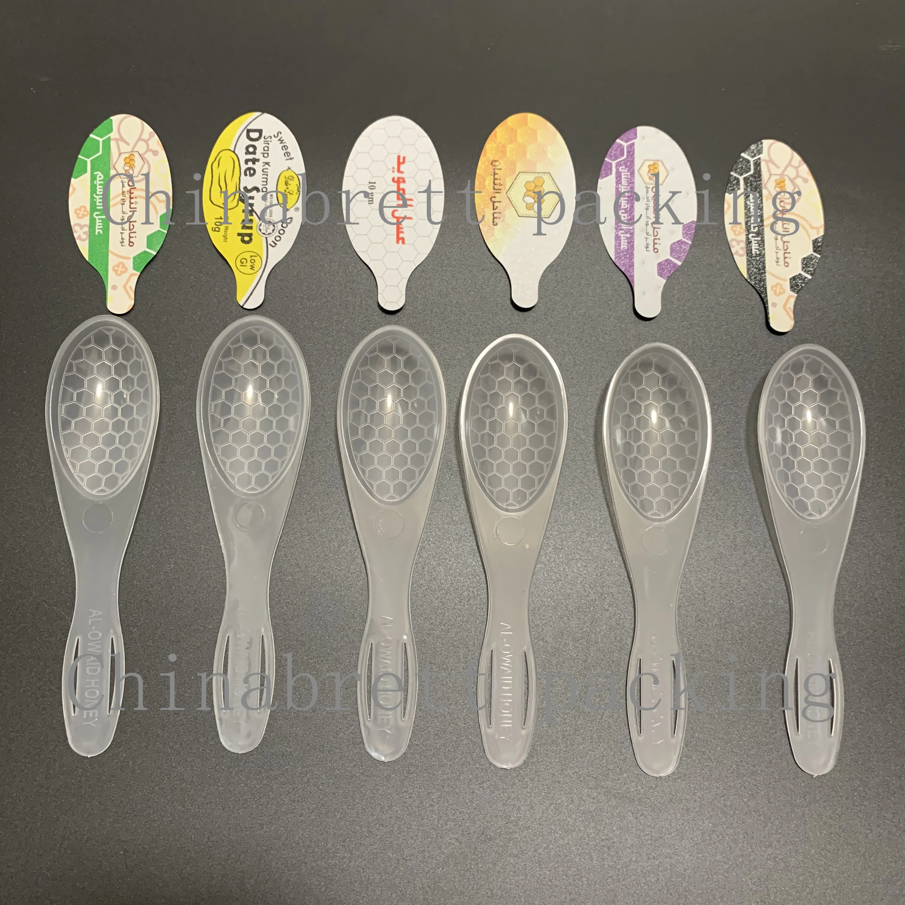 प्लास्टिक पीपी शहद चम्मच मैनुअल सीलिंग मशीन पैकिंग मशीन 50